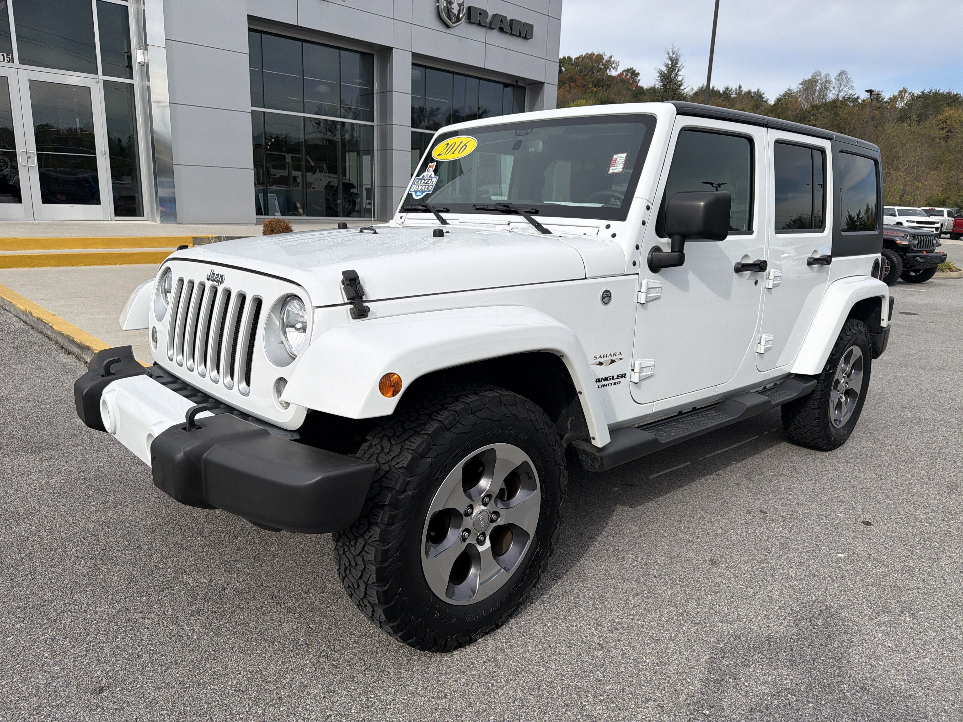 2016 Jeep Wrangler Unlimited Sahara
