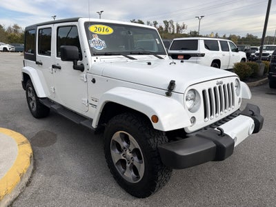 2016 Jeep Wrangler Unlimited Sahara