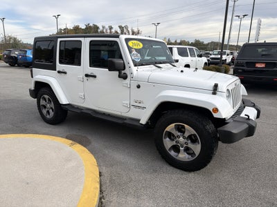 2016 Jeep Wrangler Unlimited Sahara