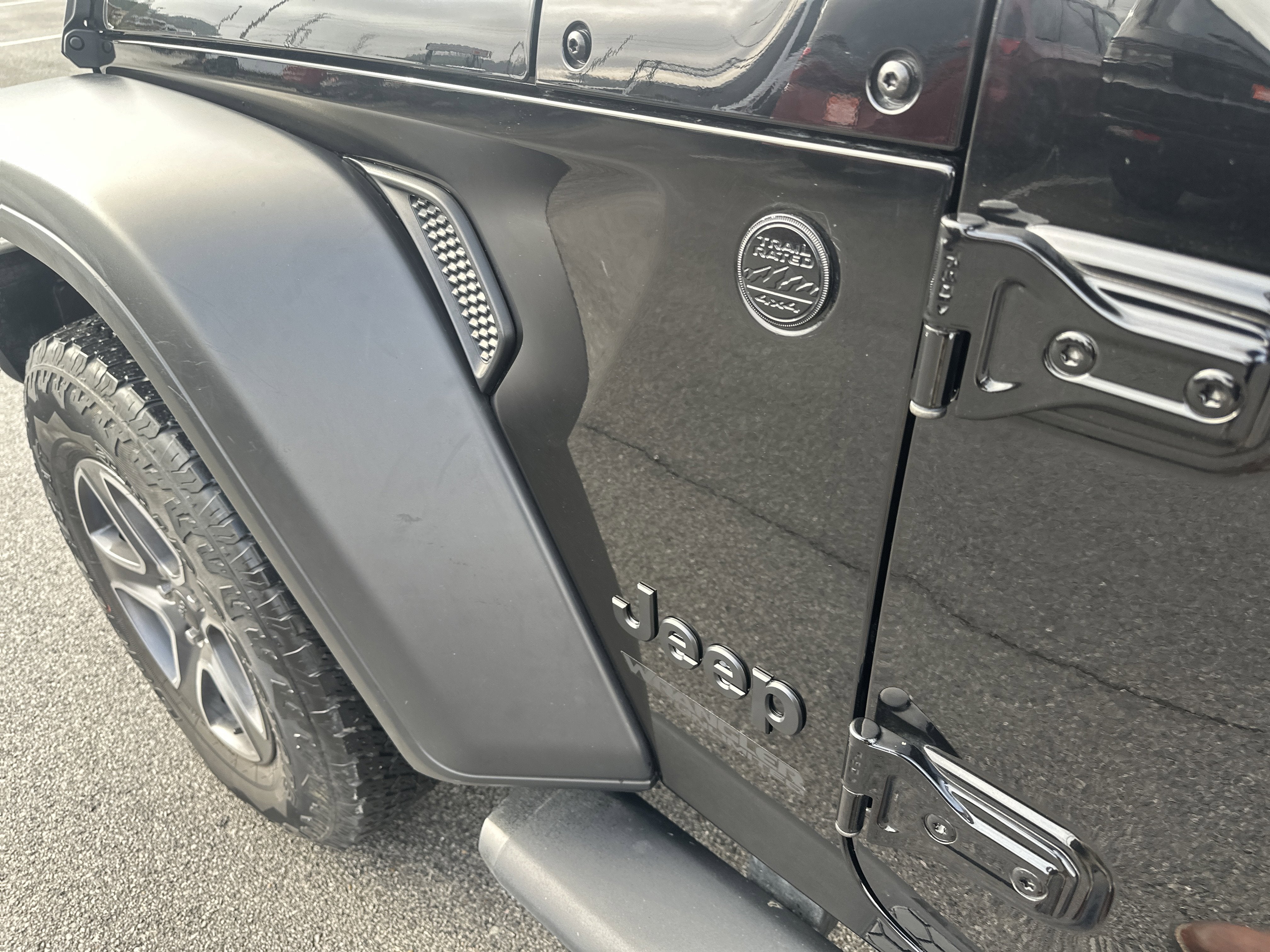 2020 Jeep Wrangler Unlimited Black and Tan 4X4