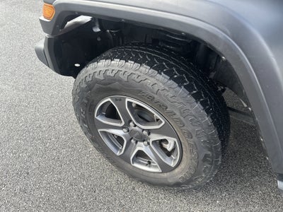 2020 Jeep Wrangler Unlimited Black and Tan 4X4