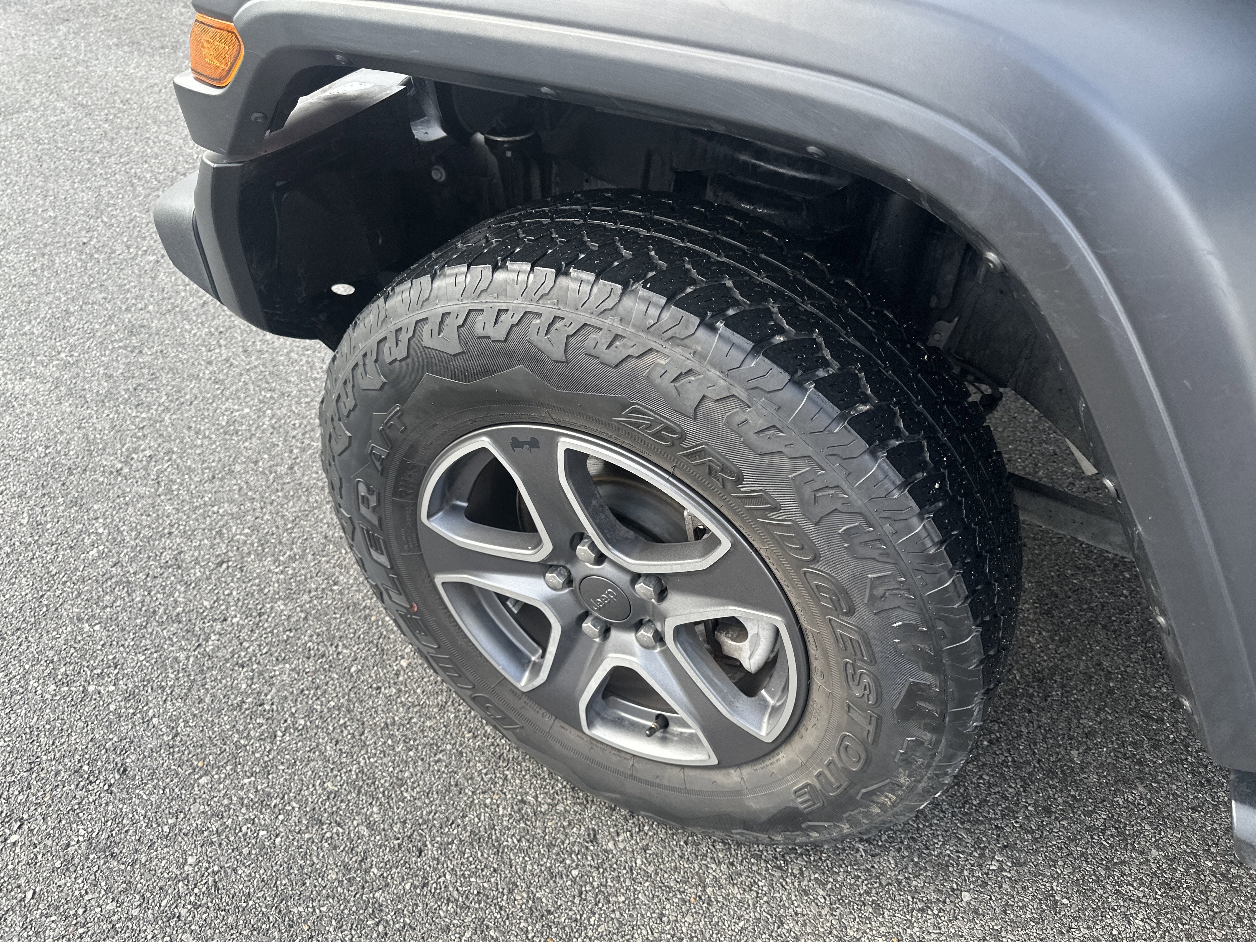 2020 Jeep Wrangler Unlimited Black and Tan 4X4