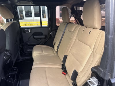 2020 Jeep Wrangler Unlimited Black and Tan 4X4