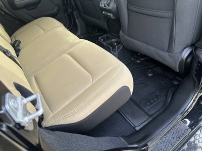 2020 Jeep Wrangler Unlimited Black and Tan 4X4