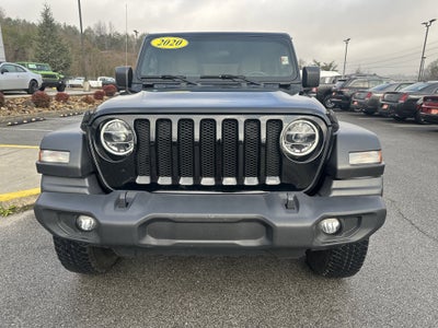 2020 Jeep Wrangler Unlimited Black and Tan 4X4