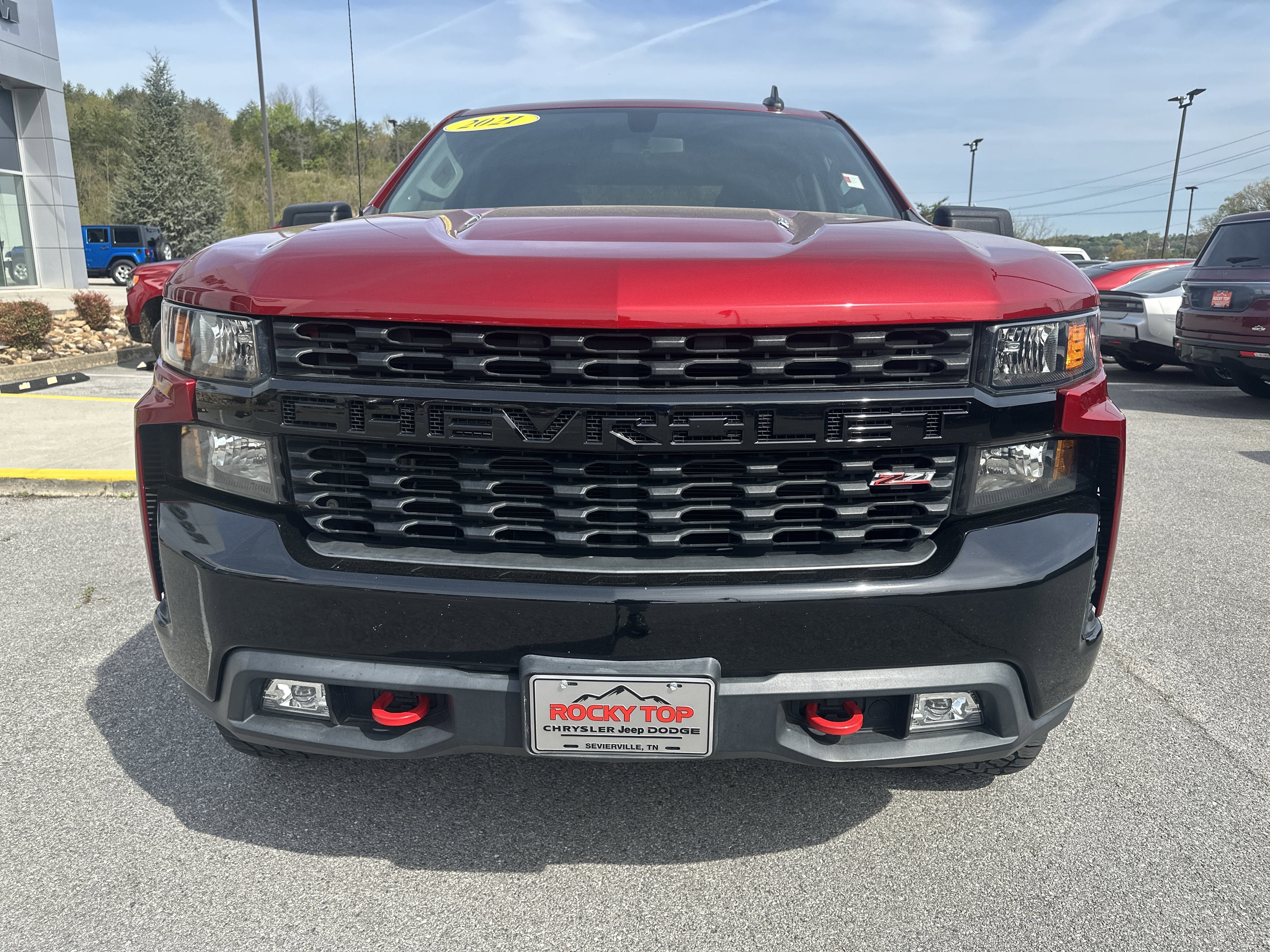 2021 Chevrolet Silverado 1500 4WD Crew Cab Short Bed Custom Trail Boss