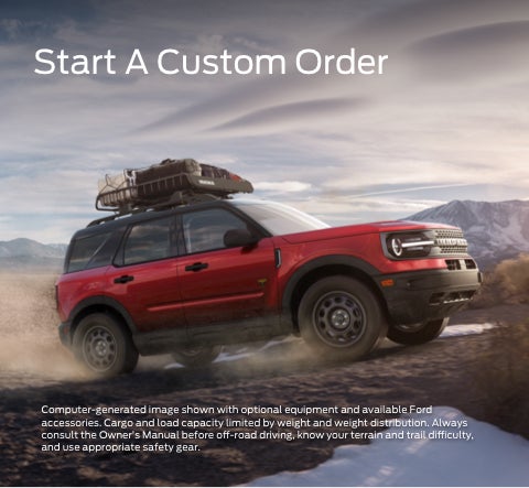 Start a custom order | Rocky Top Ford in Sevierville TN