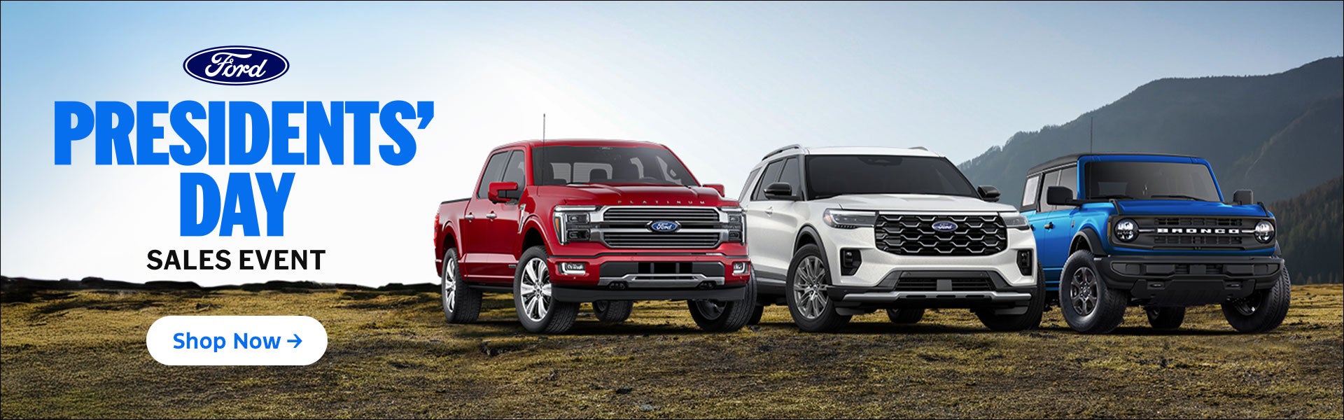 Ford Presidents' Day Sales Event